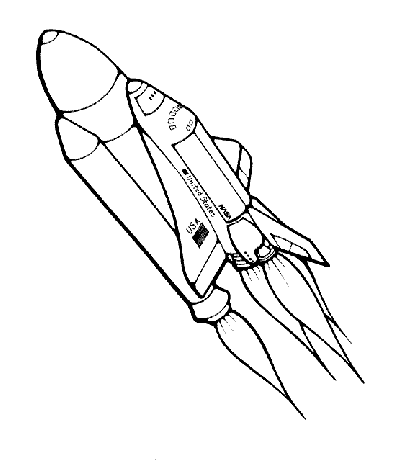 www.omalovankove.estranky.cz - Fotoalbum - Vesmír - Vesmír - Raketa